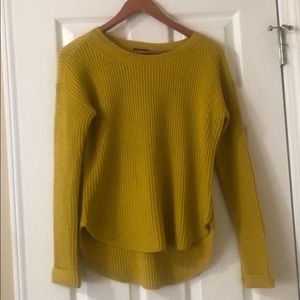 Xs Express mustard sweater